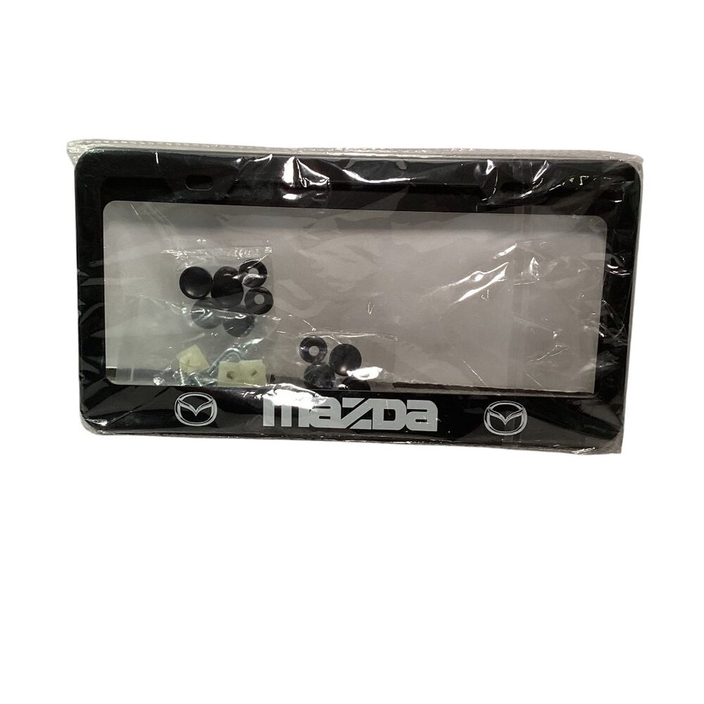 Mazda 2 Pack Combo Kits Mazda License Plate Frames with Mounting Hardware NEW